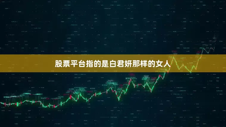 股票平台指的是白君妍那样的女人